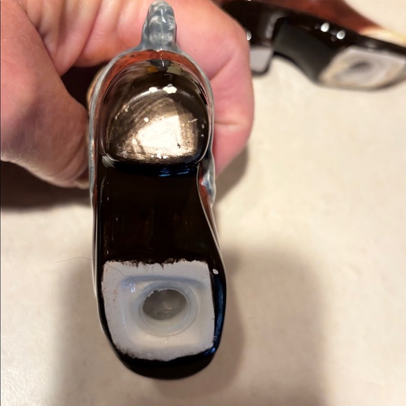 Vintage Ceramic Cowboy Boot Salt and Pepper Shakers - Picture 7 of 9